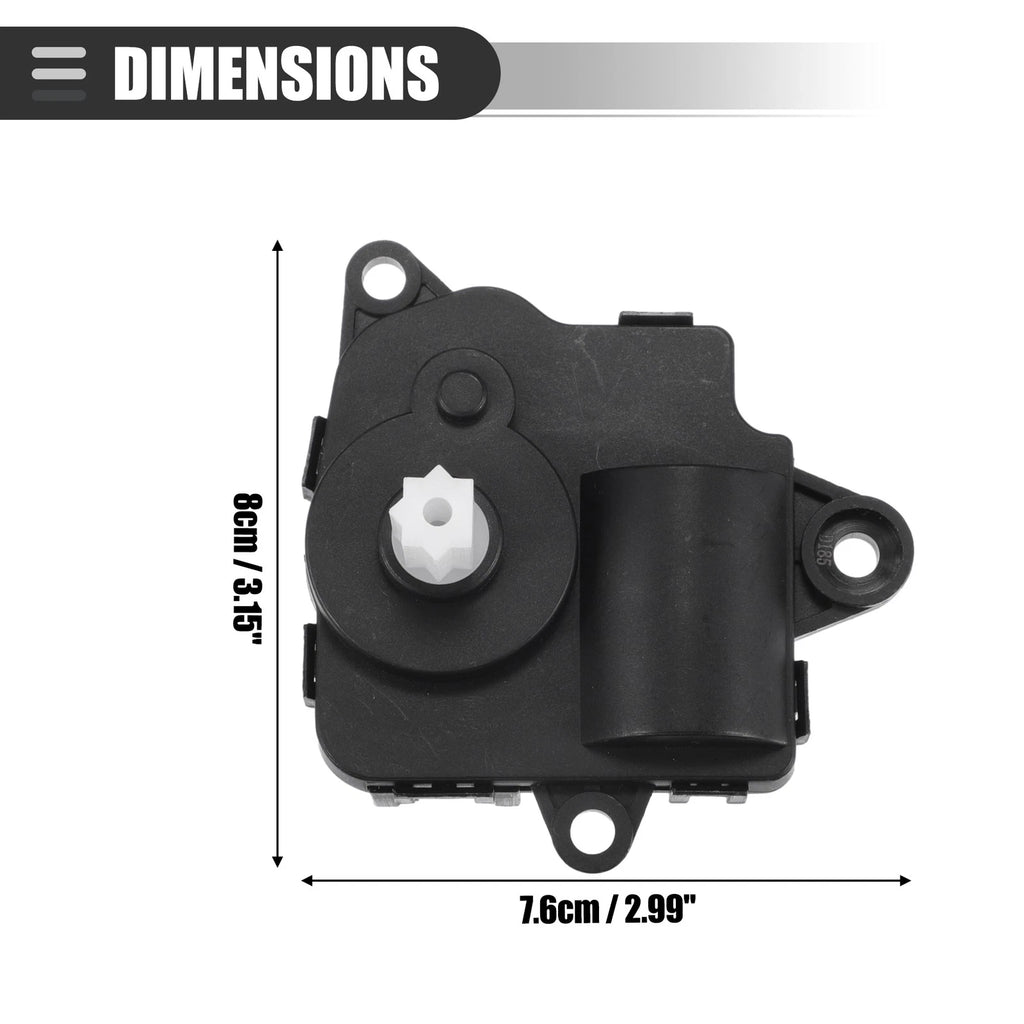 HVAC Heater Air Door Blend Actuator for Chevrolet Equinox (2005–2009) No.25952814