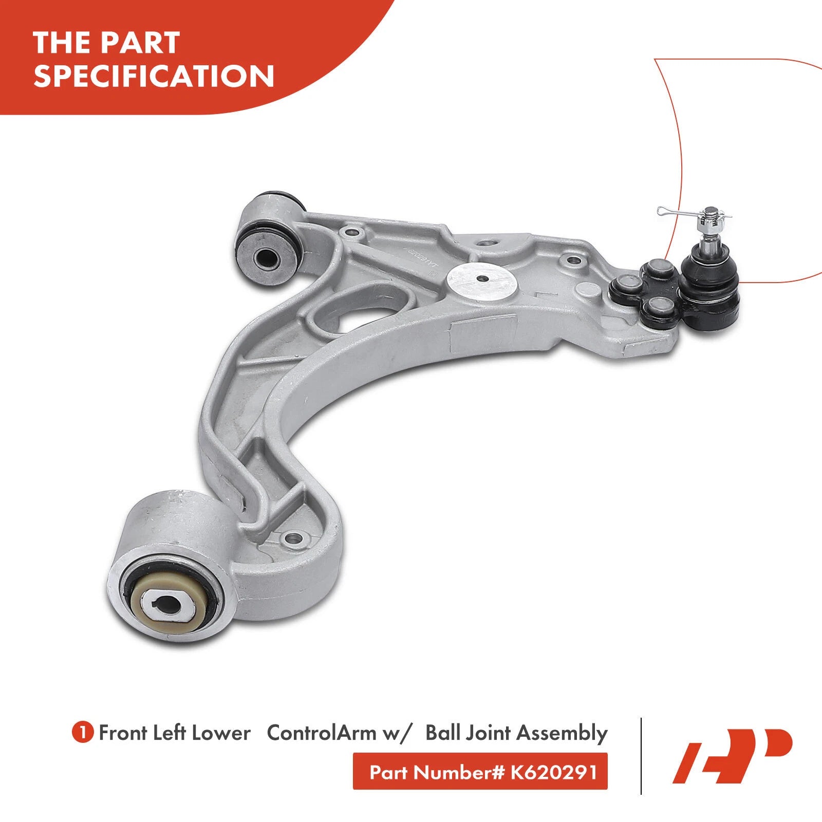 Set of 8 Control Arms with Ball Joints for Buick LeSabre Cadillac