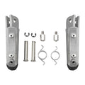 Front Footrests Pegs for Honda CB400, CB1300, CBR600, CBR1000, VFR800, VTR1000 (2000–2023)