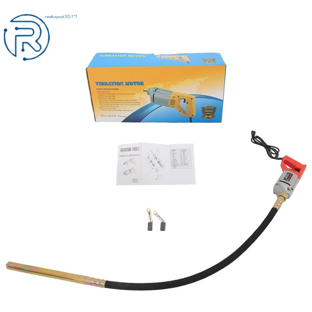 Concrete Vibrator with 1.5m Copper Shaft (1300W 110V)
