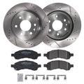 Front Brake Rotors & Pads Kit for GMC Acadia (2007–2017) D1169