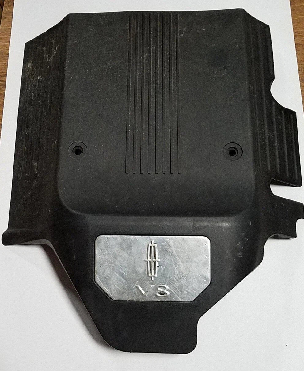 Engine Cover Finishing Panel for Lincoln LS V8 (2003–2006) Chrome Emblem