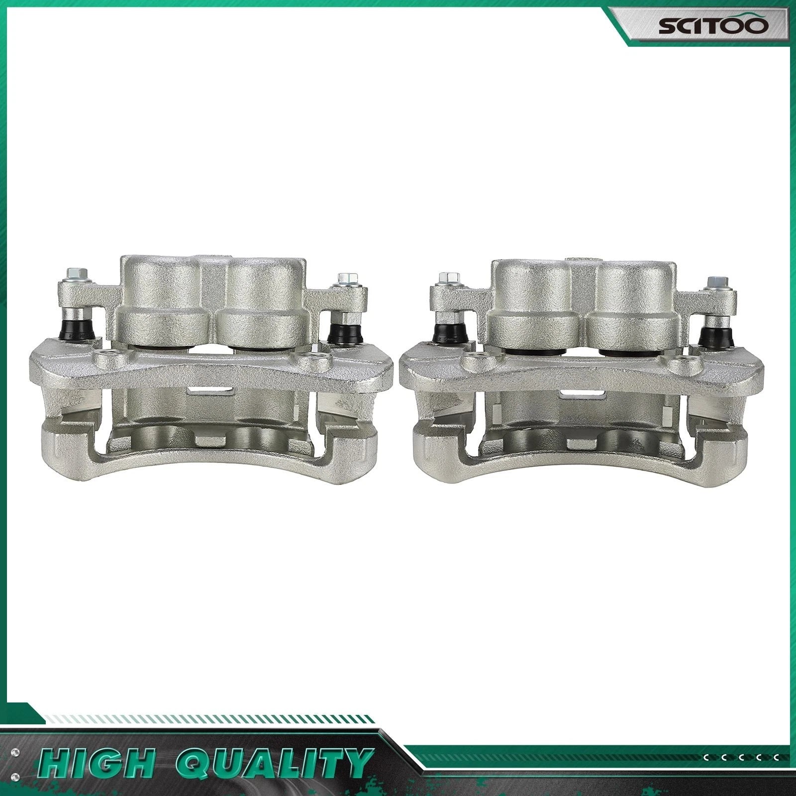 Front Pair Brake Caliper with Bracket for Chevrolet Colorado (2004–2008)