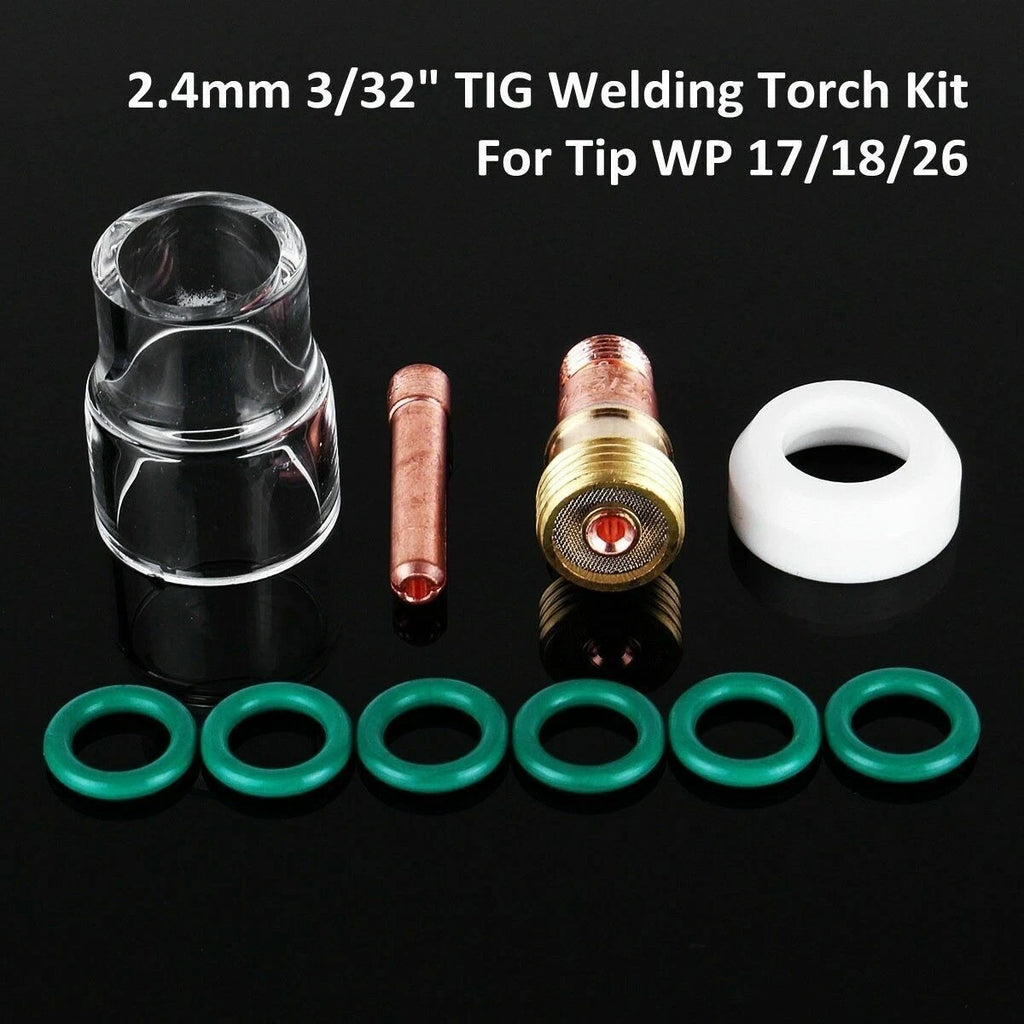 10PC Set of Transparent Shielding Cups for TIG Welding Torch