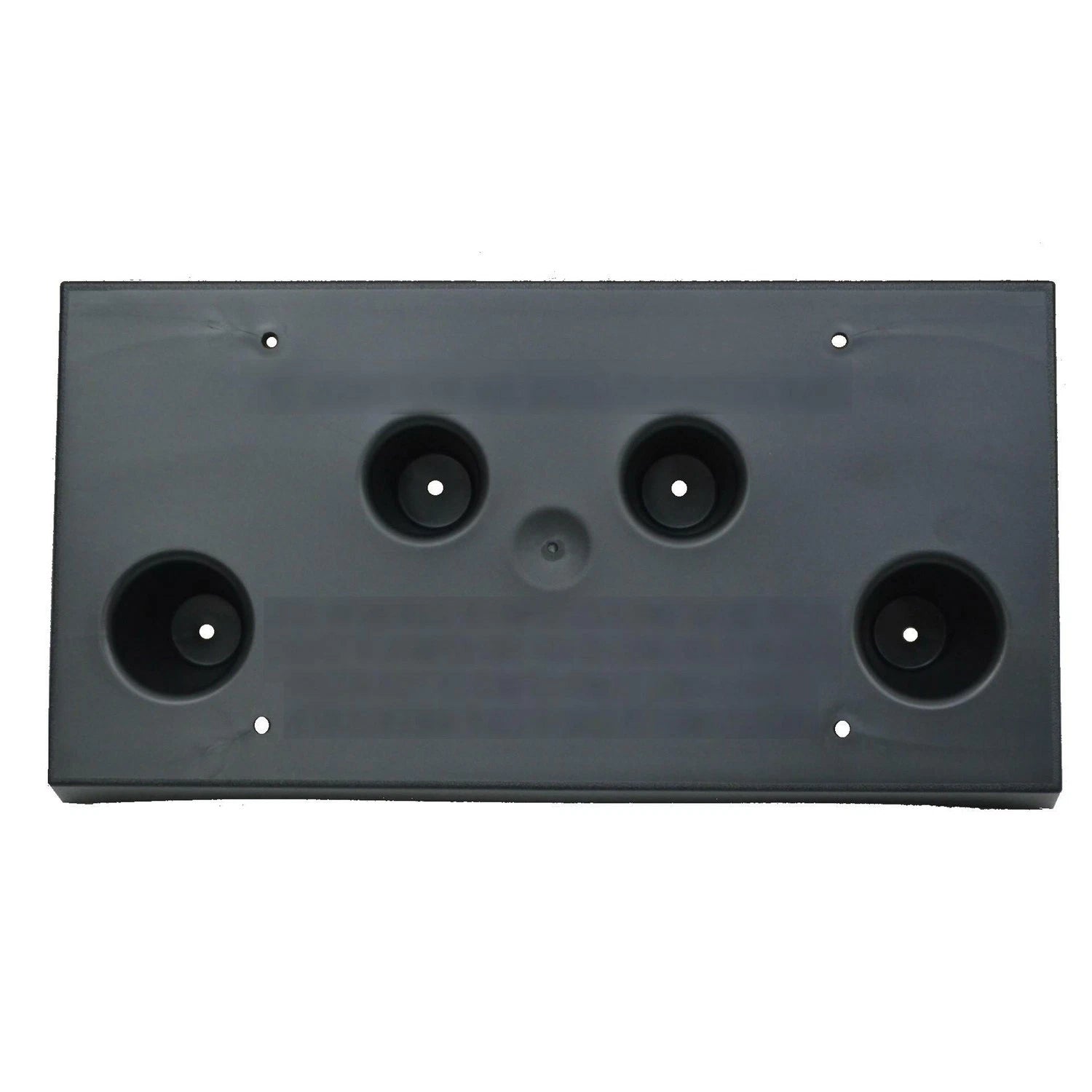 Replacement Polypropylene Front License Plate Bracket for See Compatibility Chart