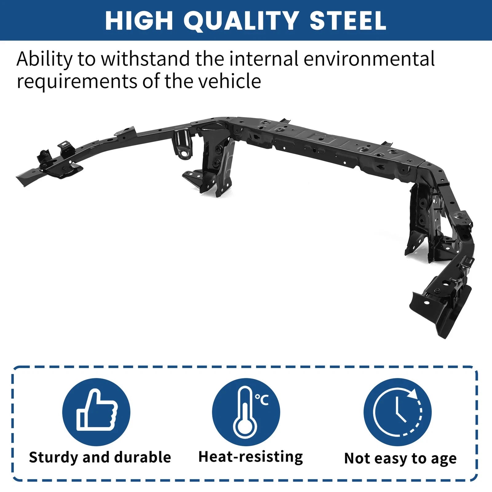 Front Core Upper Radiator Support Tie Bar for Chevy Camaro SS (2016–2024)