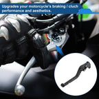 Short Brake Clutch Levers for Suzuki GSXR600 (1997–2003) Black 1 Pair