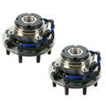 Set of 2 Moog Front Wheel Bearing Hub Assemblies for Ford F-450 F-550 SD