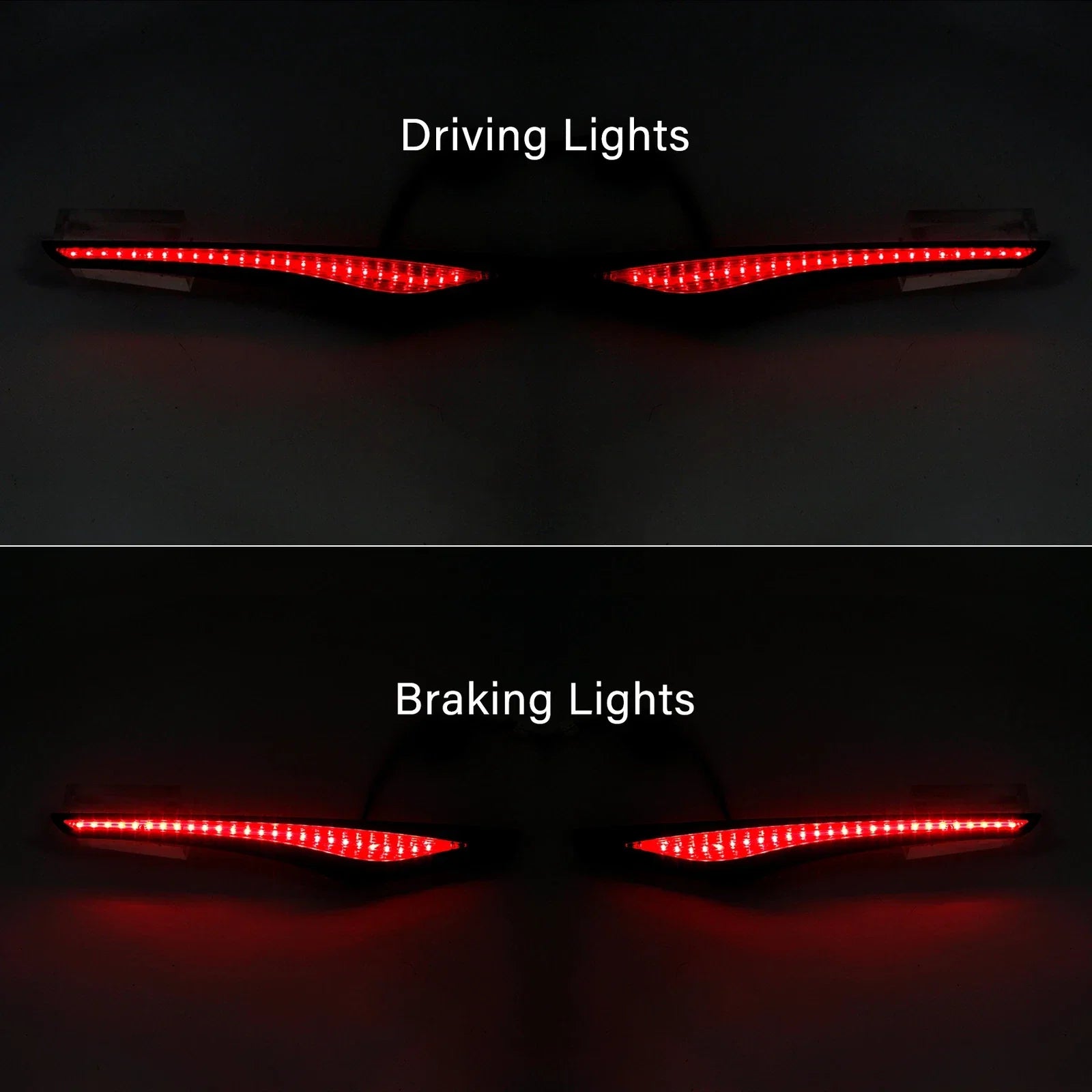 Saddlebag Accent Swoop LED Lights for Honda Goldwing GL 1800 (2012-2017)