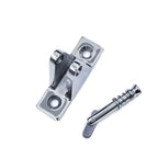 Set of 2 Stainless Steel Bimini Top Deck Hinge Mount Fittings for Marine Boat