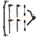 Set of 8 Steering Sway Bar Center Links for Chevrolet Monte Carlo (1978–1988)