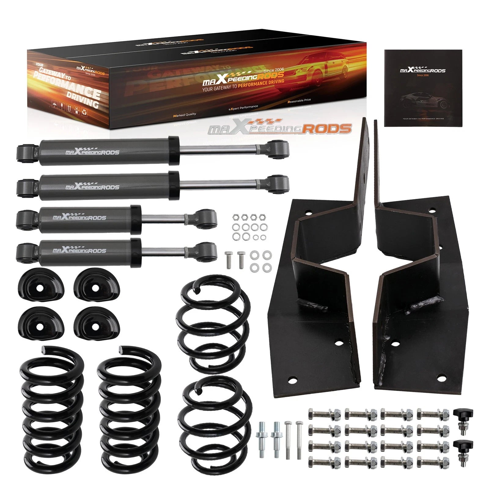 Lowering C Notch Kit for Chevy C10 GMC C15 (1963–1972) 3" Front 5" Rear
