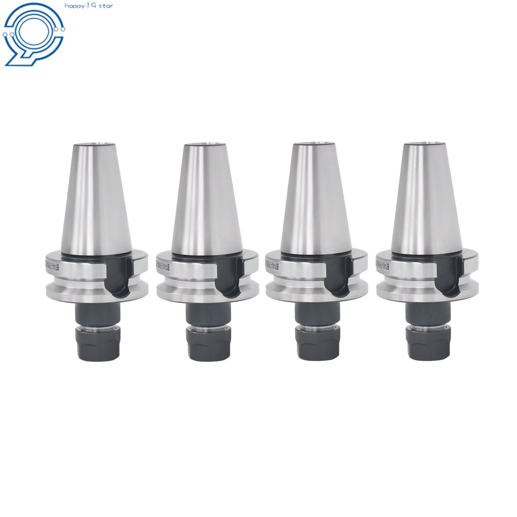 Set of 4 Toolholders for CNC Machines (ER16, 70mm Length)