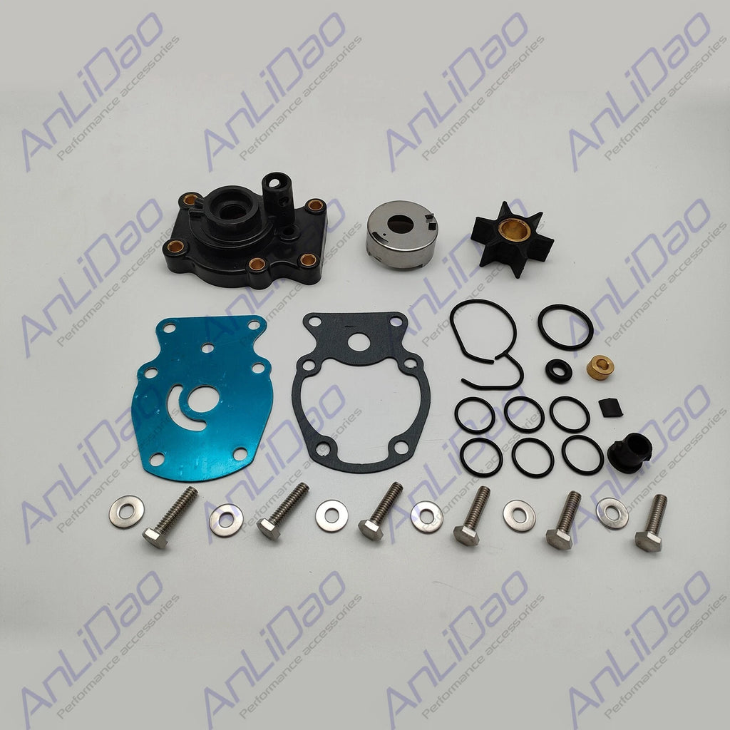 Water Pump Impeller Repair Kit for Evinrude Johnson OMC (393630, 0393630, 0395289)
