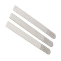 3X Steel Guitar Nut File Tool Kit for Luthier Fret Crowning Repair