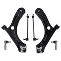 Set of 4 Front Control Arm Ball Joints Sway Bars Tie Rods for VW Passat Beetle (2012–2017)