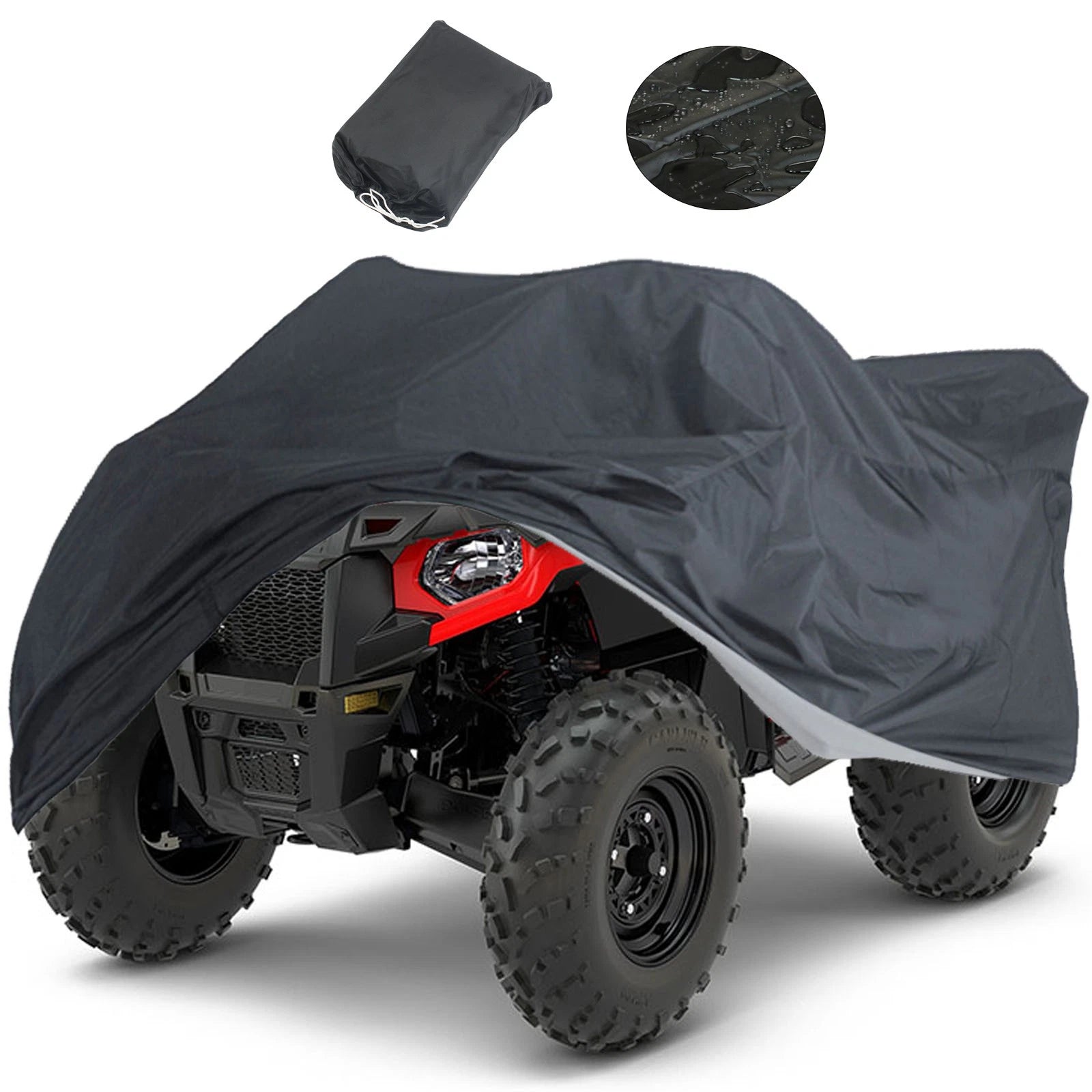 82" ATV Riding Lawn Mower Cover for Honda Polaris Sportsman 550 EFI XP (2009–2014)