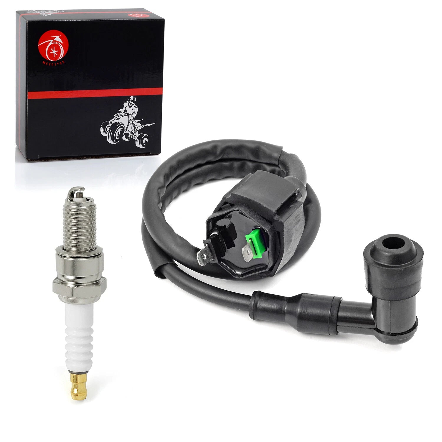 Wire Harness Igniter CDI Ignition Coil Plug for Honda CRF100F CRF80F XR80 XR100R (2004–2023)