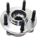 Set of 4 Wheel Hubs for 4-Wheel ABS Vehicles
