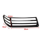 2X Front Wheel Eyebrow Light Decor Cover Trim for Jeep Wrangler JL (2018–2020)