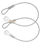 2 Tailgate Cables for Polaris Ranger 400 500 570 800 EV (2006–2019) 7081636 7082076