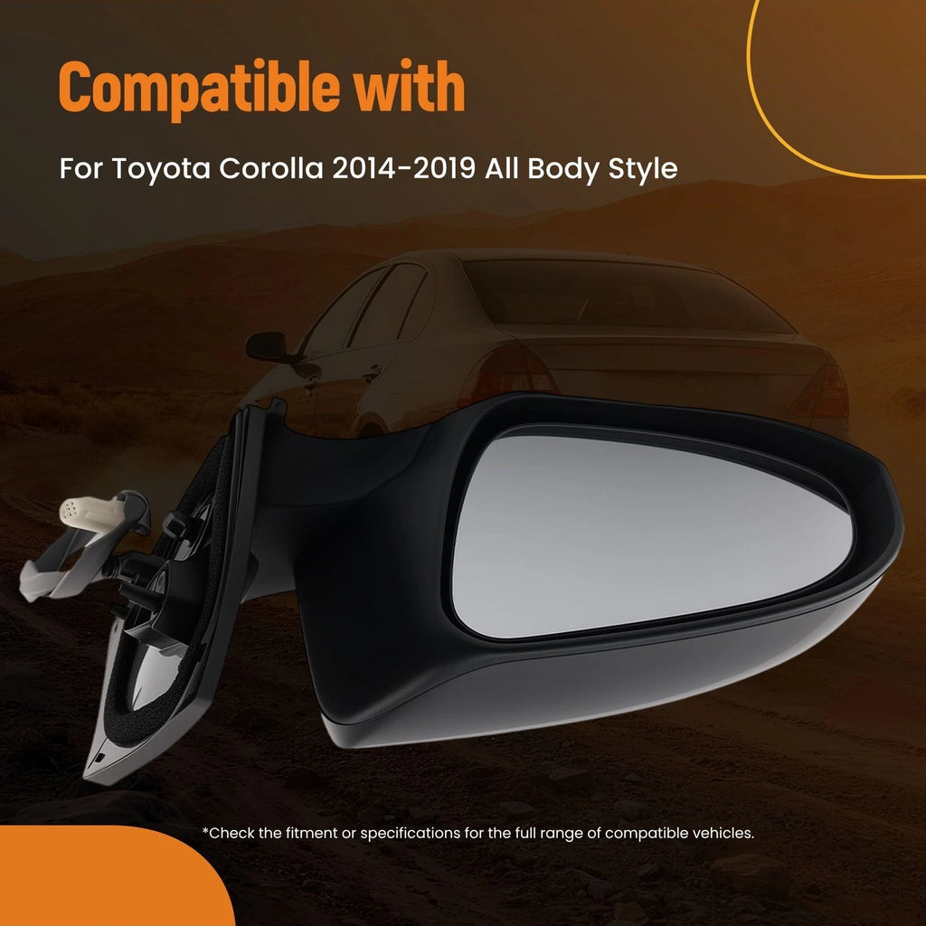 Side Mirror for Toyota Corolla L/LE Eco/S (2014–2019) TO1320293 17731621