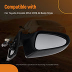 Side Mirror for Toyota Corolla L/LE Eco/S (2014–2019) TO1320293 17731621