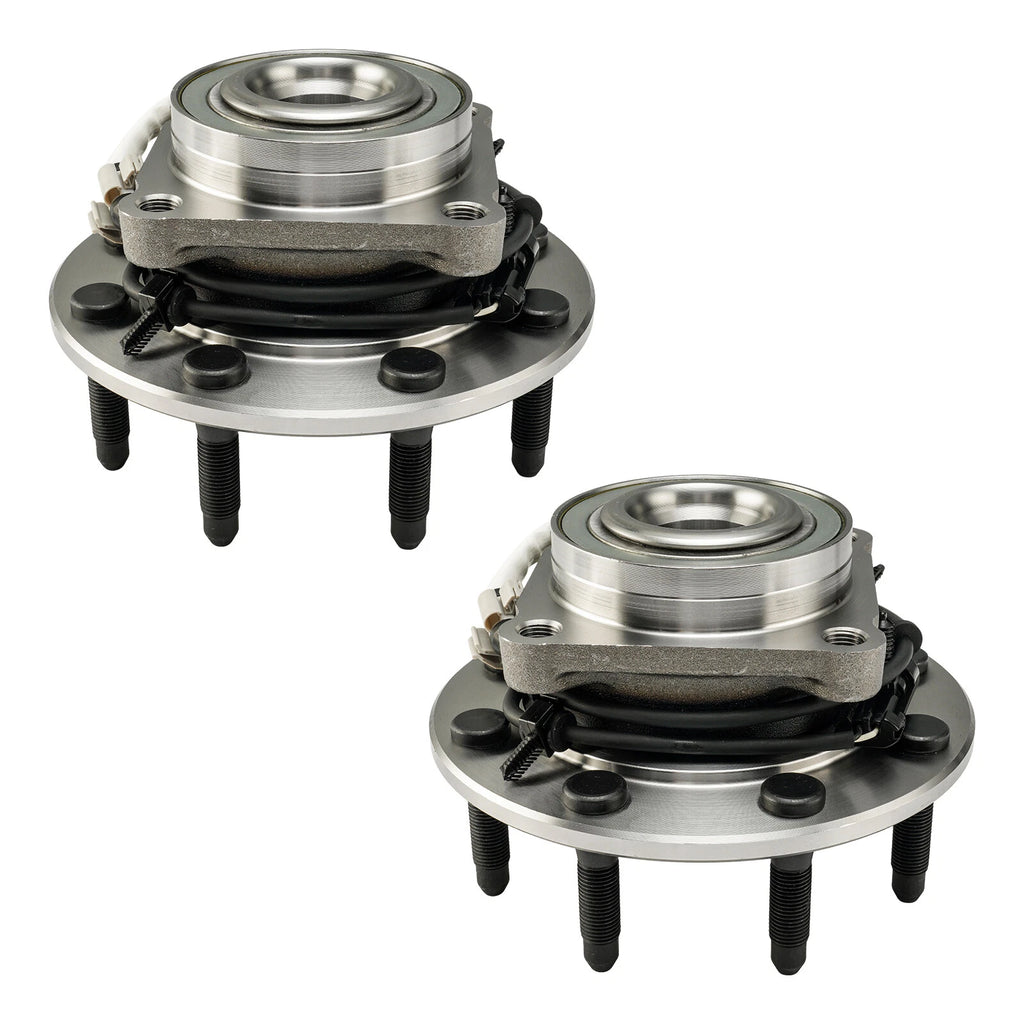 2X Front Wheel Bearing Hub for Chevy Silverado Avalanche Suburban Sierra 2500 (2000–2014)