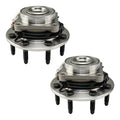 2X Front Wheel Bearing Hub for Chevy Silverado Avalanche Suburban Sierra 2500 (2000–2014)