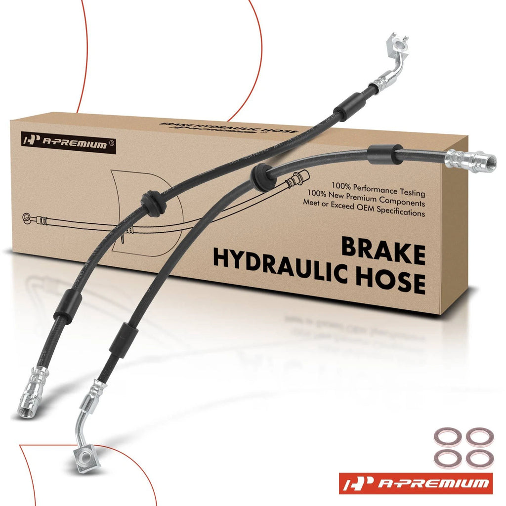 2X Front Brake Hydraulic Hose for Mercedes-Benz E63 AMG (2014–2016)
