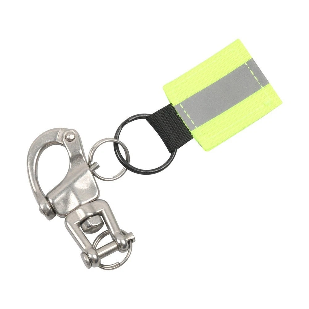 12 Pack 316 SS Swivel Snap Shackles for Marine Applications