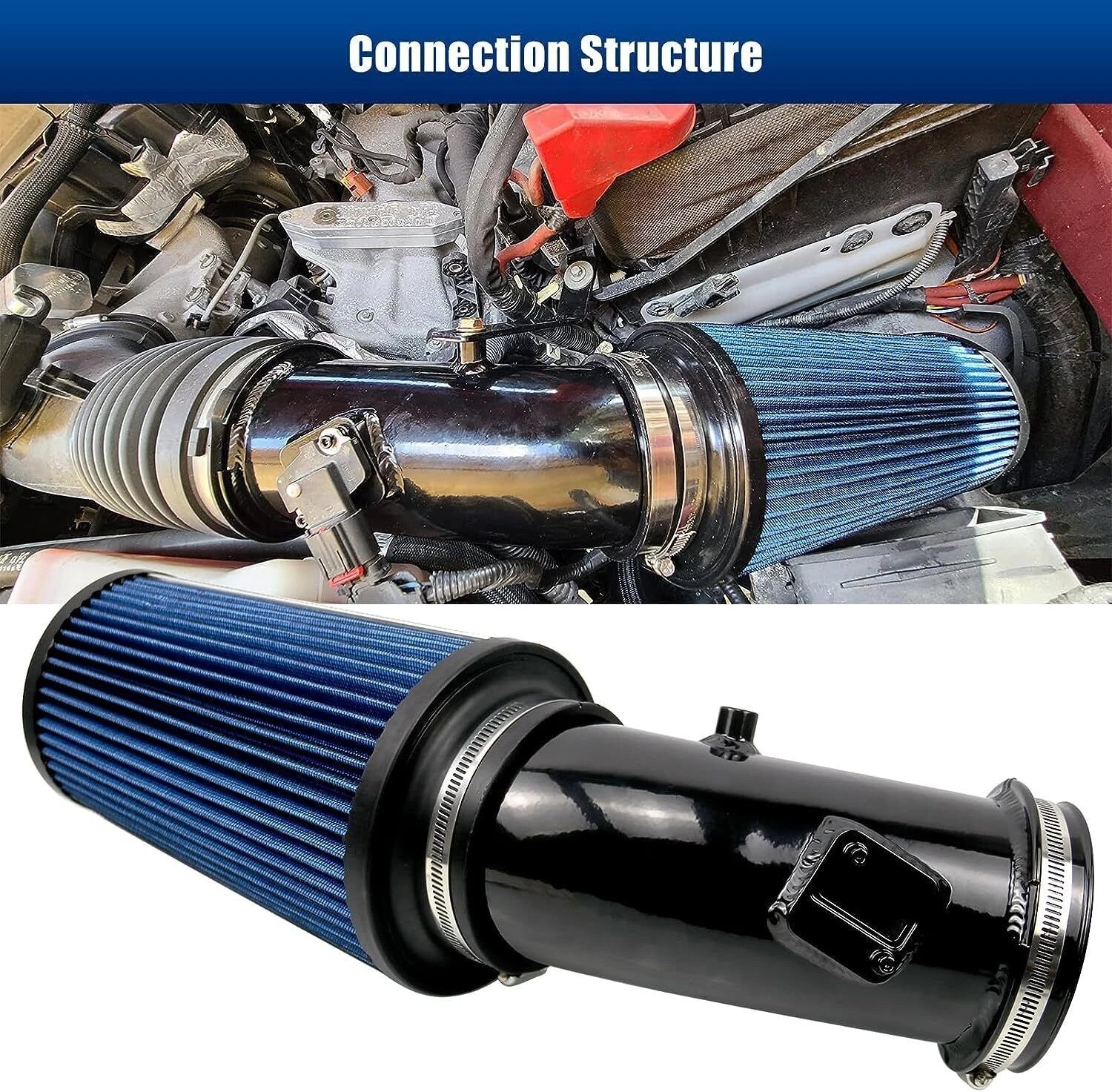 Turbo Intercooler Pipe & Cold Air Intake Kit for Ford 6.7L Powerstroke (2011–2016)