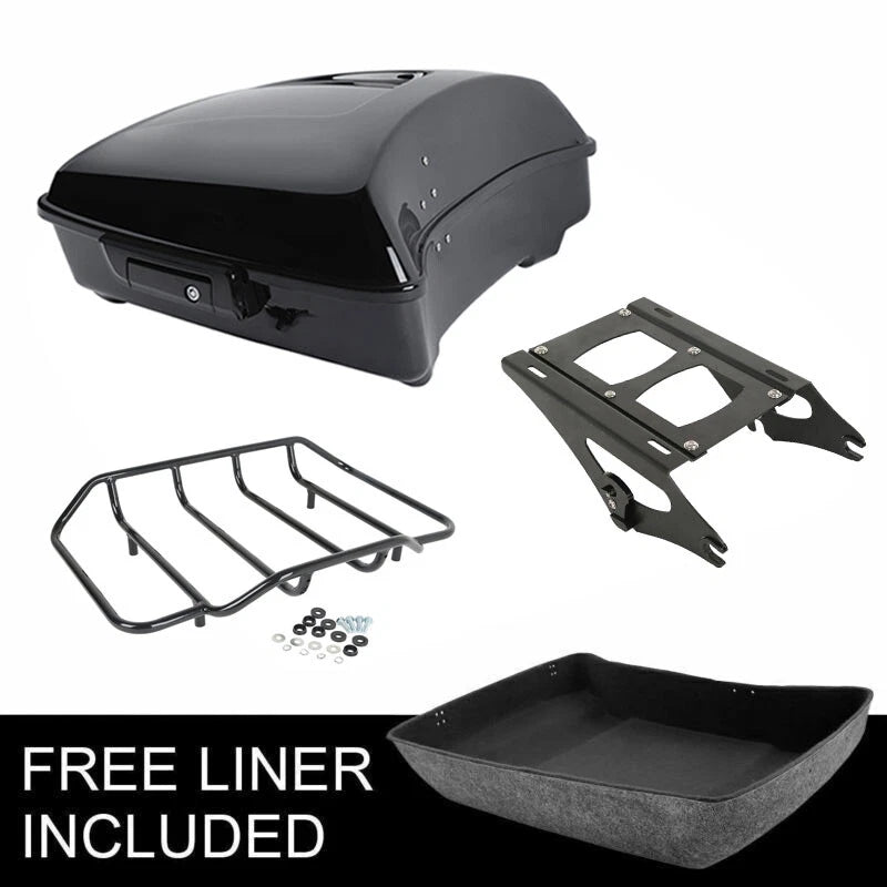 Chopped Trunk Pad for Harley Touring Road King Glide (2014–2026)