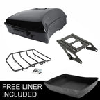 Chopped Trunk Pad for Harley Touring Road King Glide (2014–2026)