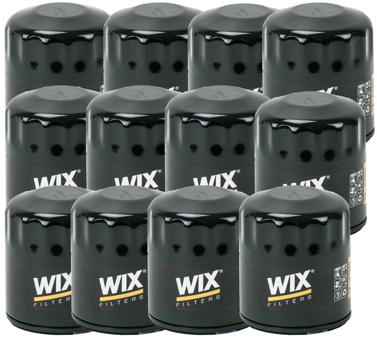 Set of 12 Engine Oil Filters for Chevrolet Buick Cadillac Dodge GMC Isuzu