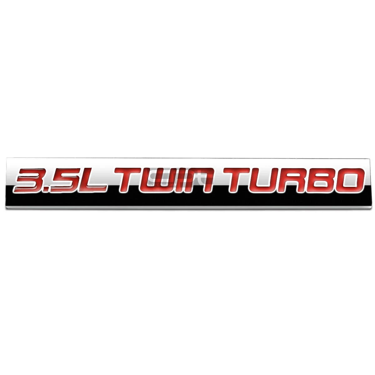 3.5L Twin Turbo Metal Emblem Decal Trim Badge for