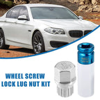 13/16Pt Wheel Lug Nut Lock Set for BMW