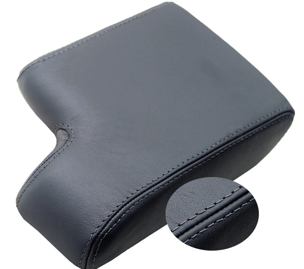 Center Console Armrest Cover for BMW E36 (1992–1999) Dark Gray Leather
