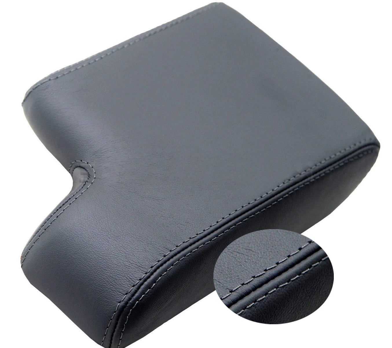 Center Console Armrest Cover for BMW E36 (1992–1999) Dark Gray Leather