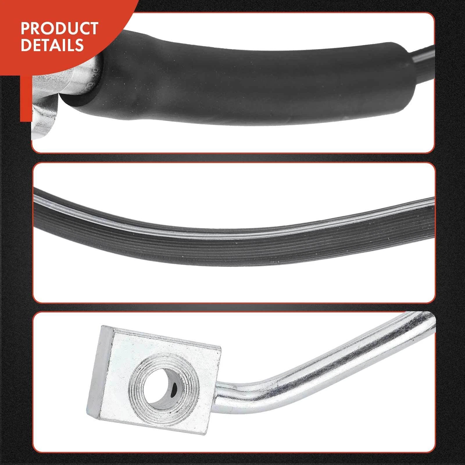Rear Passenger Brake Hydraulic Hose for Ford Lincoln Town Car (1981–1997)