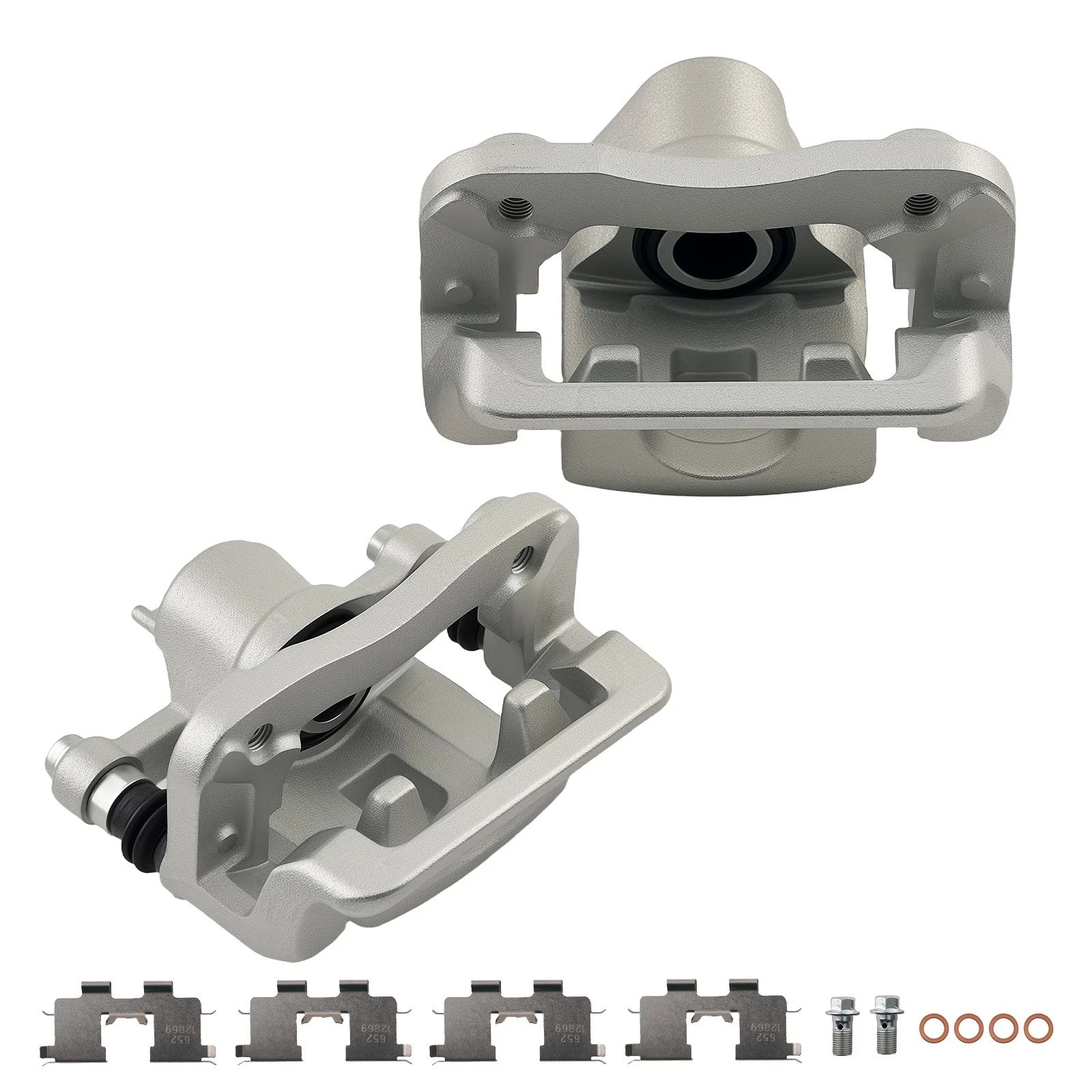 Set of 2 Rear Disc Brake Calipers for Hyundai Elantra (2007–2010)