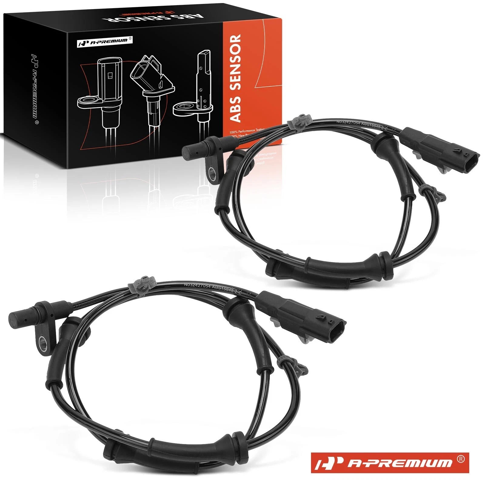 2X Rear ABS Wheel Speed Sensor for Nissan Rogue (2018–2020)