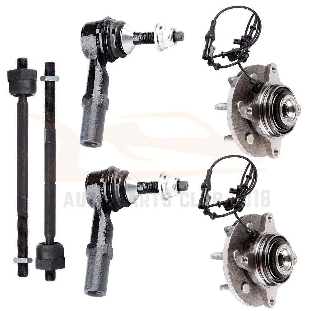 Front Wheel Bearing Hub Tie Rod for Ford Expedition Lincoln Navigator (2003–2006)