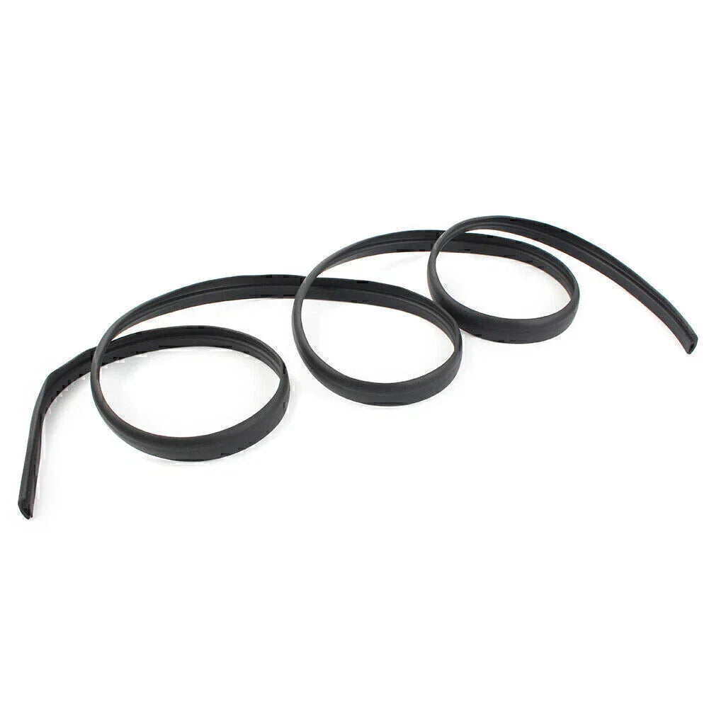 1.7m Black Seal Trim Moulding Strip for Front Windshield Panel (All Years)