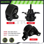 3X Engine Motor & Trans Mount for Honda Civic 2003–2005 (1.3L Hybrid)