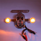 Skull Tail Brake Stop Light Turn Signal Lamp for Harley