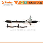 Complete Power Steering Rack and Pinion & Outer Tie Rods for Honda Civic (2001–2005)