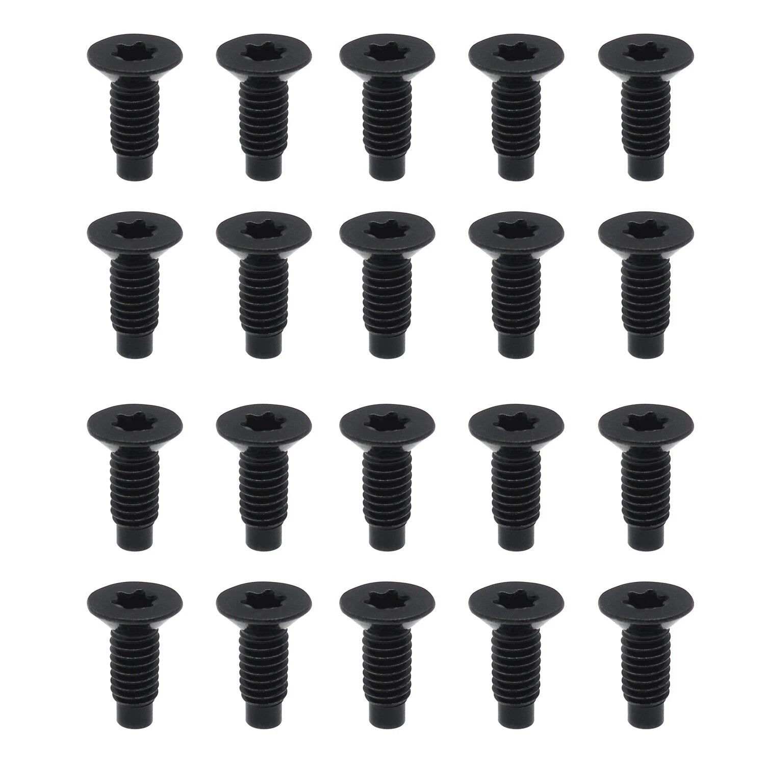 20 PCs Windshield Frame Hinge Torx Screws for Jeep Wrangler (1976–2006)