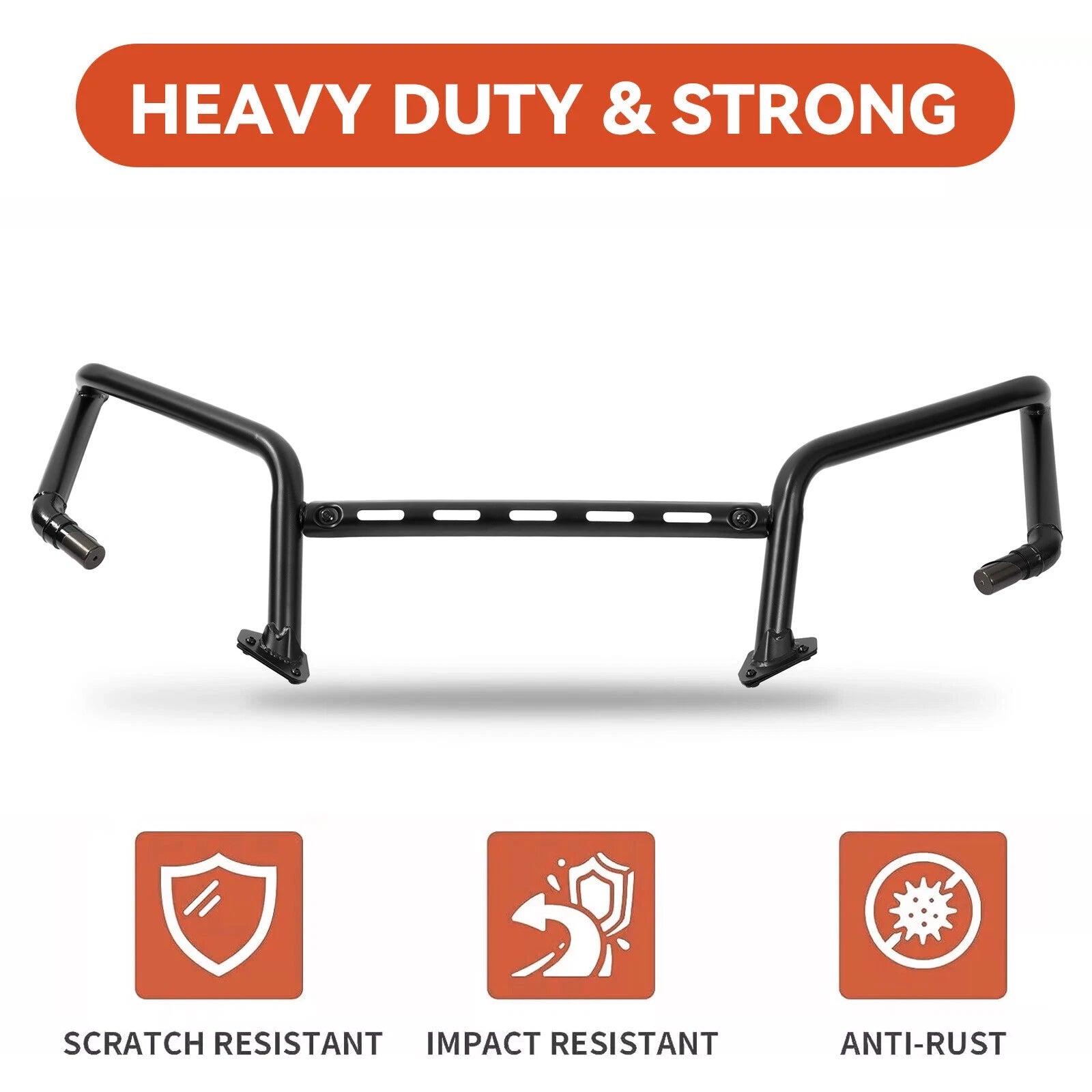 Front Brush Guard Bumper for Polaris Ranger Crew 1000/XP 1000 (2018–2024)