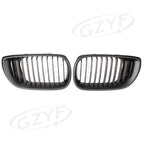 Set of 2 Upper Bumper Mesh Grille for BMW E46 Touring Saloon (2002–2005)